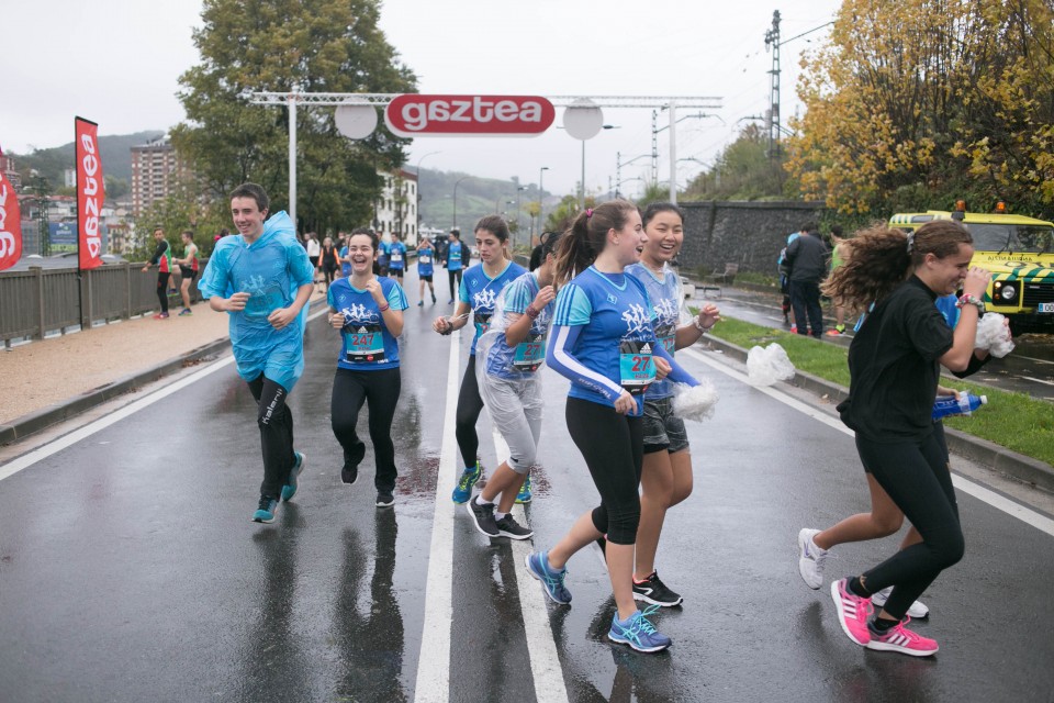 'Behobia Gaztea' 2016, carrera disputada este domingo 13 de noviembre de 2016. (Fotos: Gaztea)