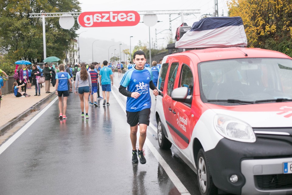 'Behobia Gaztea' 2016, carrera disputada este domingo 13 de noviembre de 2016. (Fotos: Gaztea)