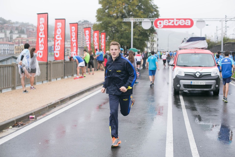 'Behobia Gaztea' 2016, carrera disputada este domingo 13 de noviembre de 2016. (Fotos: Gaztea)
