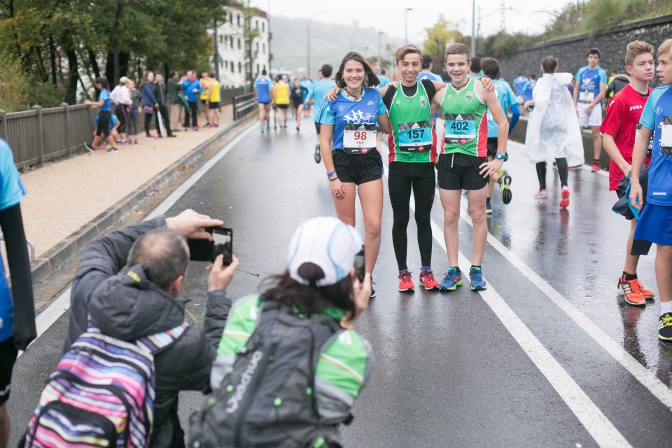 'Behobia Gaztea' 2016, carrera disputada este domingo 13 de noviembre de 2016. (Fotos: Gaztea)