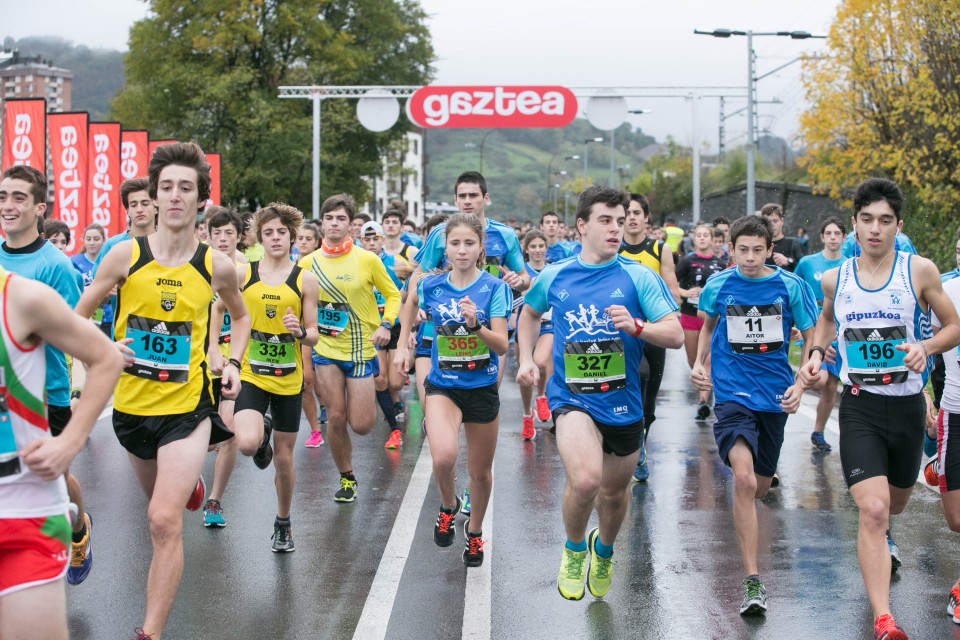 'Behobia Gaztea' 2016, carrera disputada este domingo 13 de noviembre de 2016. (Fotos: Gaztea)