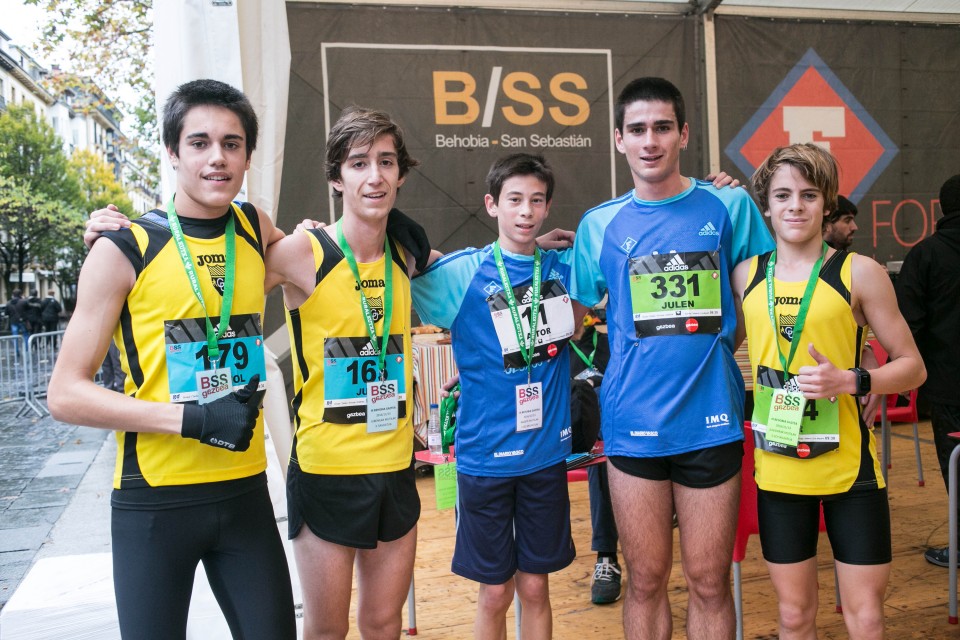 'Behobia Gaztea' 2016, carrera disputada este domingo 13 de noviembre de 2016. (Fotos: Gaztea)