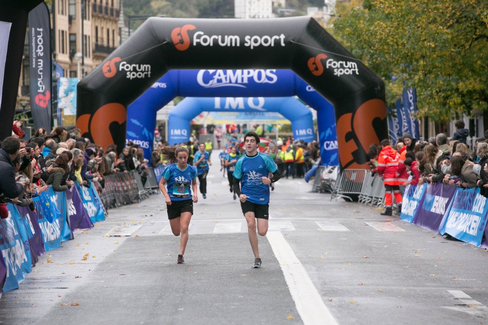 'Behobia Gaztea' 2016, carrera disputada este domingo 13 de noviembre de 2016. (Fotos: Gaztea)