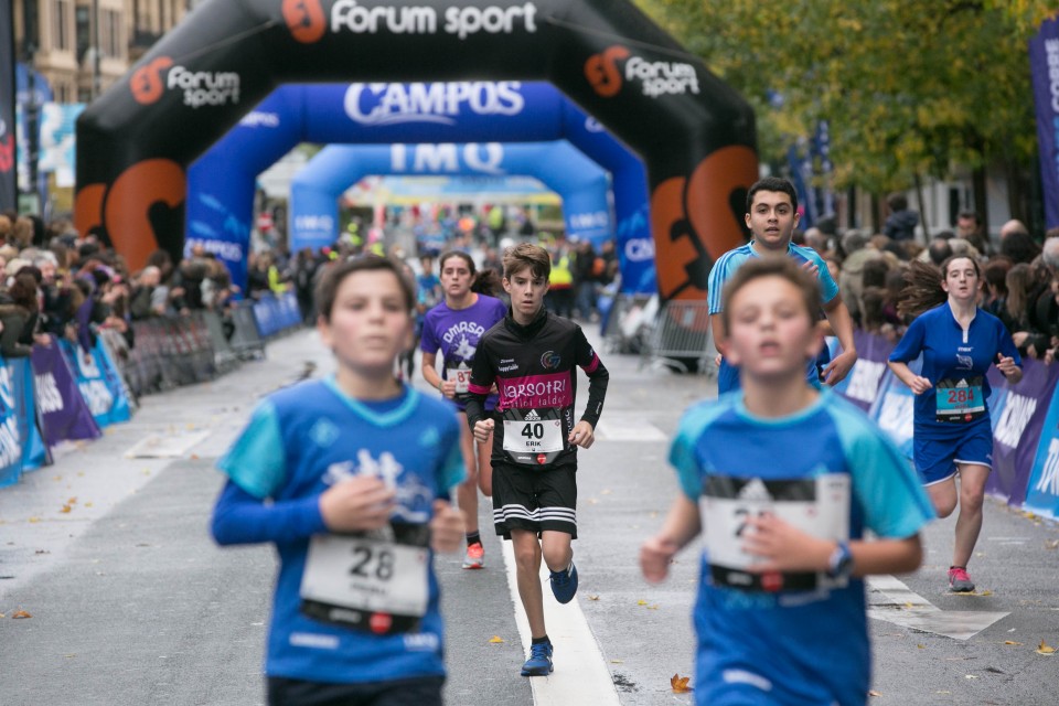 'Behobia Gaztea' 2016, carrera disputada este domingo 13 de noviembre de 2016. (Fotos: Gaztea)