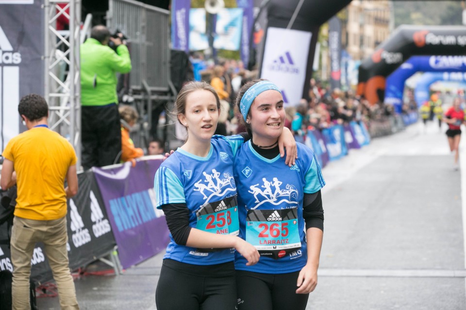 'Behobia Gaztea' 2016, carrera disputada este domingo 13 de noviembre de 2016. (Fotos: Gaztea)