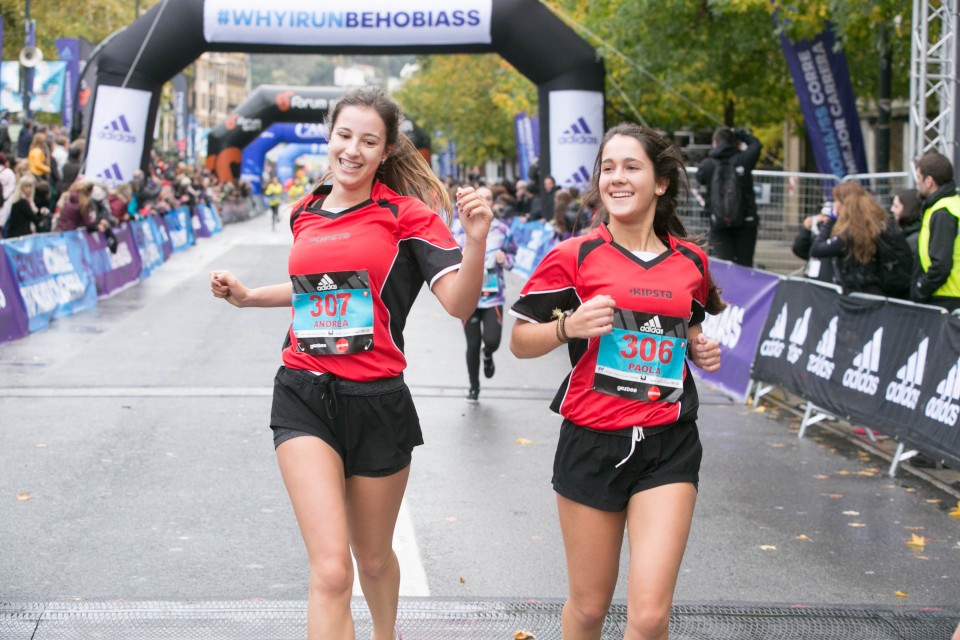 'Behobia Gaztea' 2016, carrera disputada este domingo 13 de noviembre de 2016. (Fotos: Gaztea)