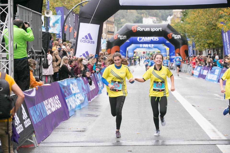 'Behobia Gaztea' 2016, carrera disputada este domingo 13 de noviembre de 2016. (Fotos: Gaztea)