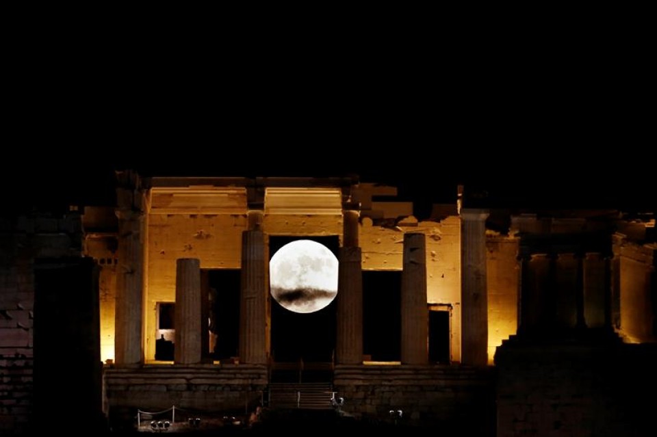 Superluna Grezia Atenas EFE