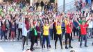 Flashmob ikusgarriarekin ospatu du 'Go!azen' telesailak bere itzulera