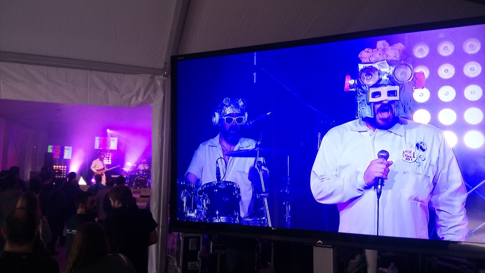 Magnético Grupo Robot, Ahotsenea. Feria de Durango.