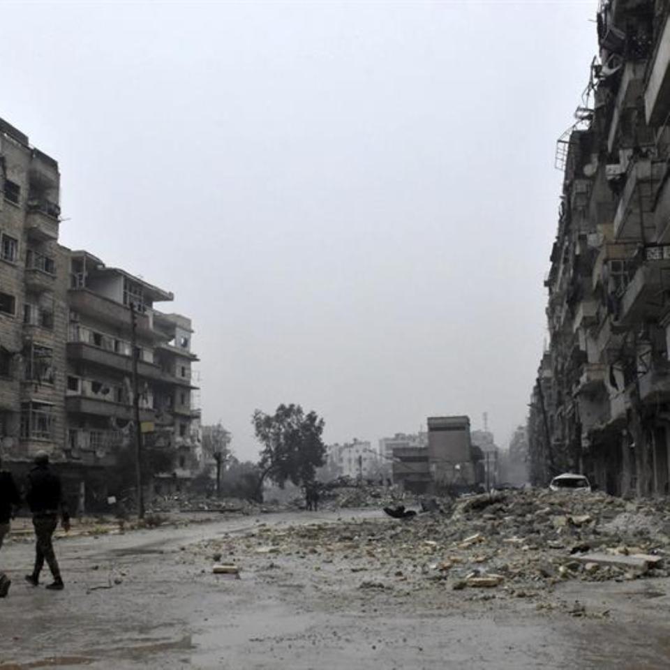 Siriako Alepo hiria. Argazkia: EFE