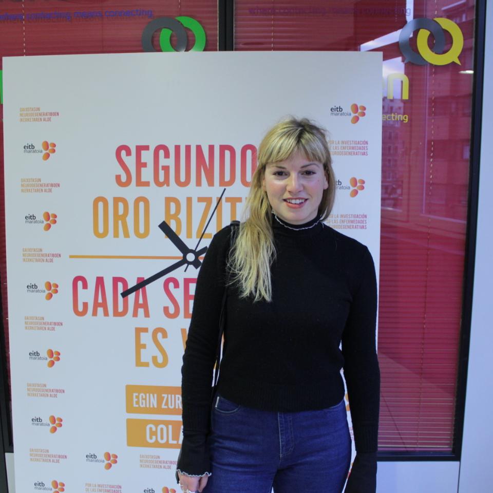 Cristina Lizarraga. Foto: EiTB.