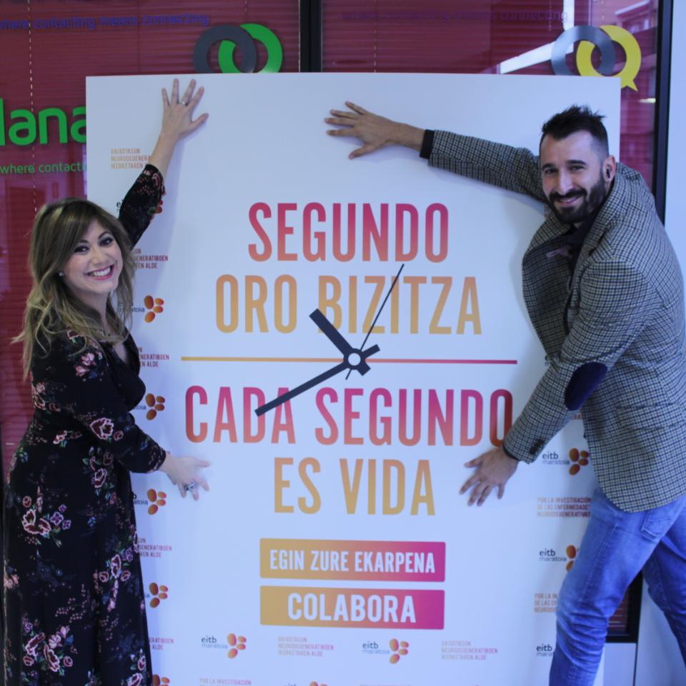 Maitane Bastida e Igor Siguero. Foto: EiTB.