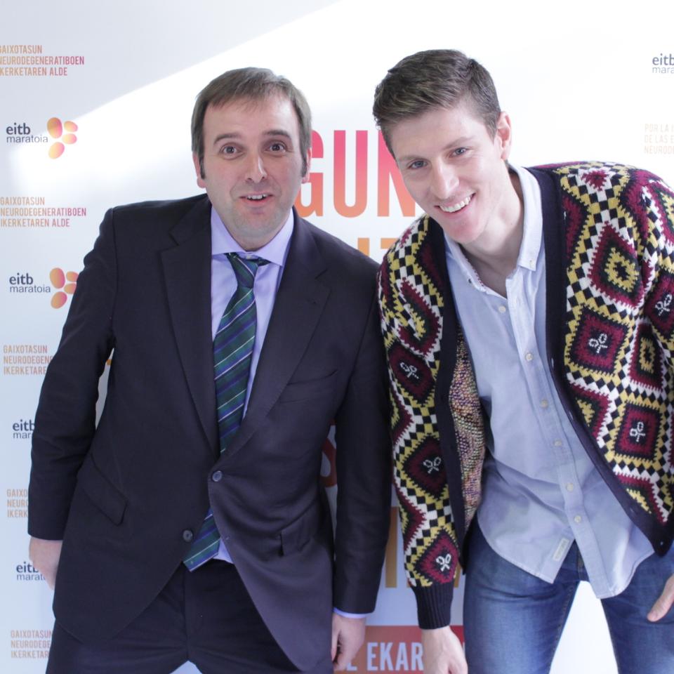 Edu Garate y Sergio Sánchez. Foto: EiTB.