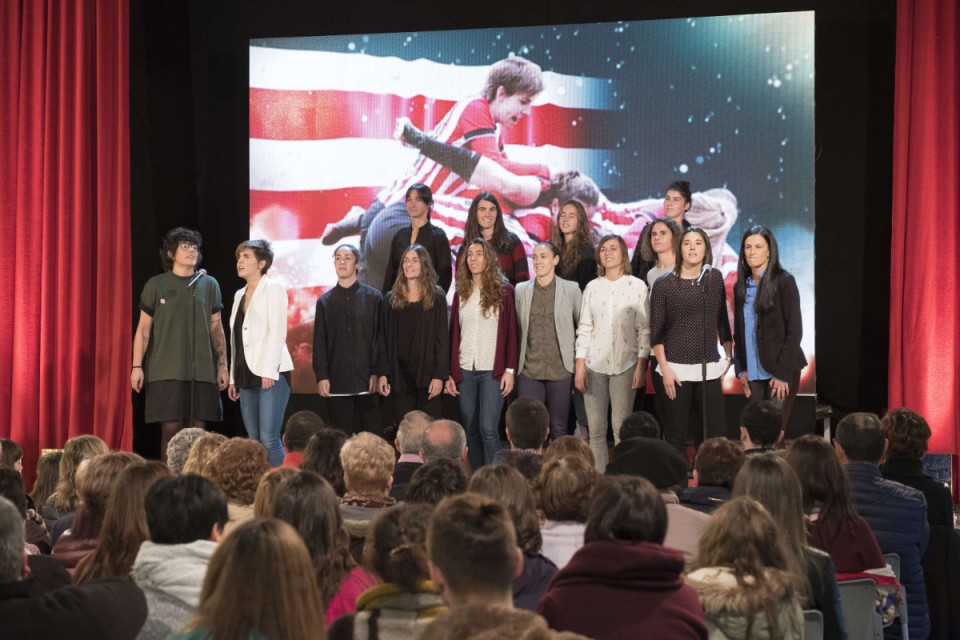 Athleticeko jokalariak. Argazkia: EiTB