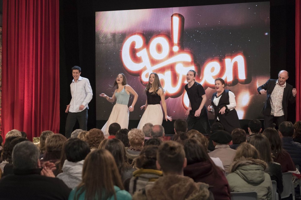 'Go!azen' telesaileko aktoreak. Argazkia: EiTB