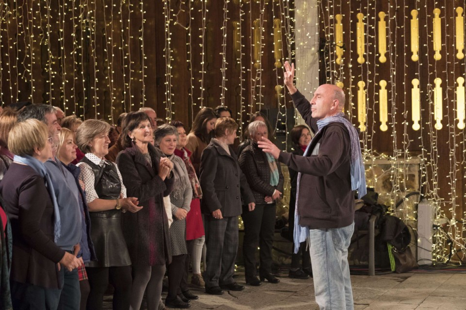 Mungiako Barikuetako Kantariak eta Plentzia Kantagunea. Argazkia: EiTB