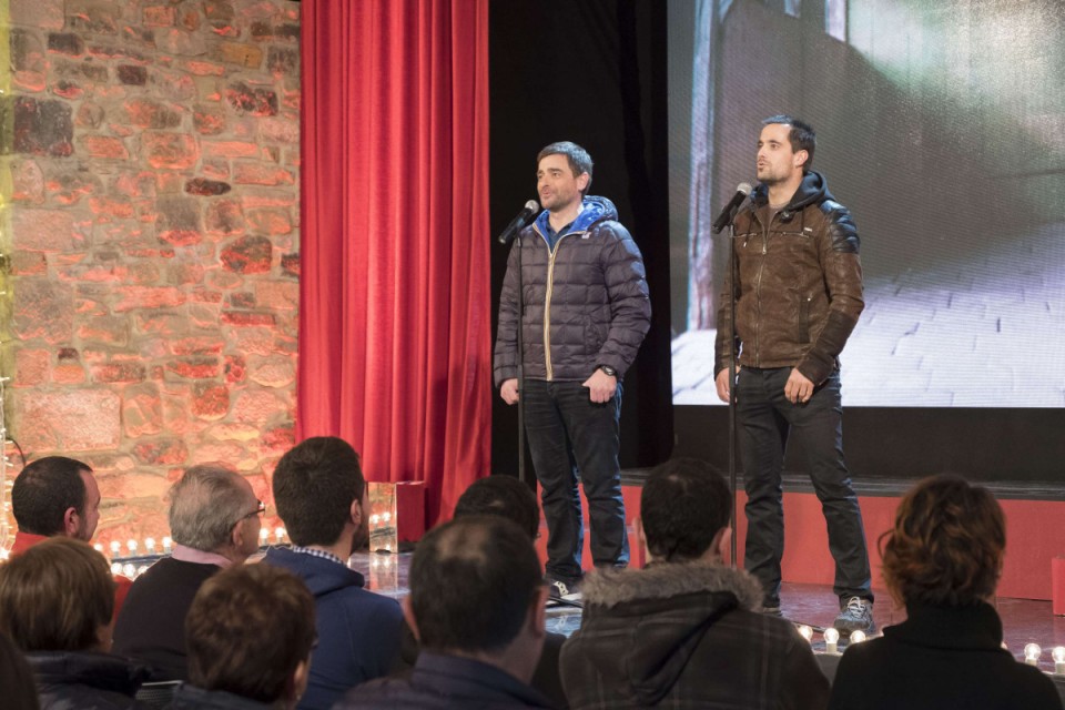 Oinatz Bengoetxea eta Pablo Berasaluze. Argazkia: EiTB