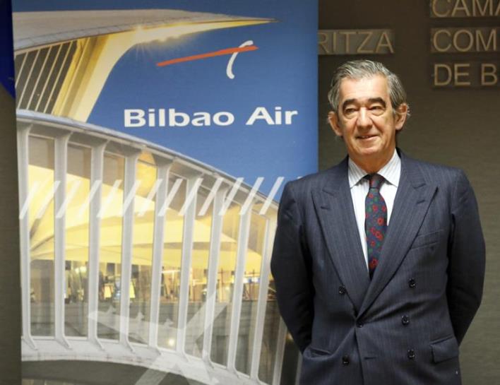 Jon Gangoiti Bilbao Air sozietateko presidentea. Argazkia: EFE