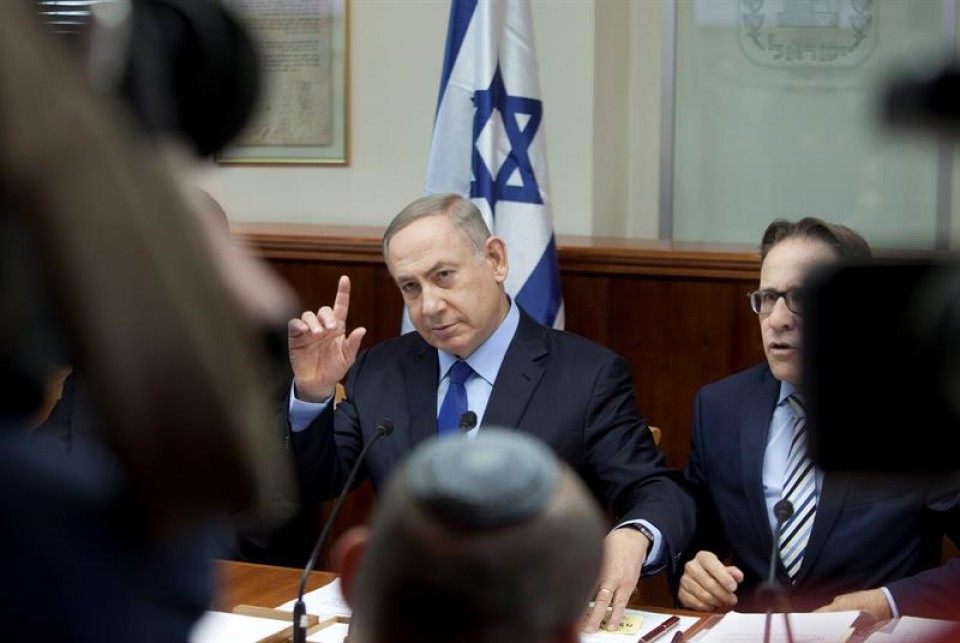 Benjamin Netanyahu Israelgo lehen ministroa. EFE