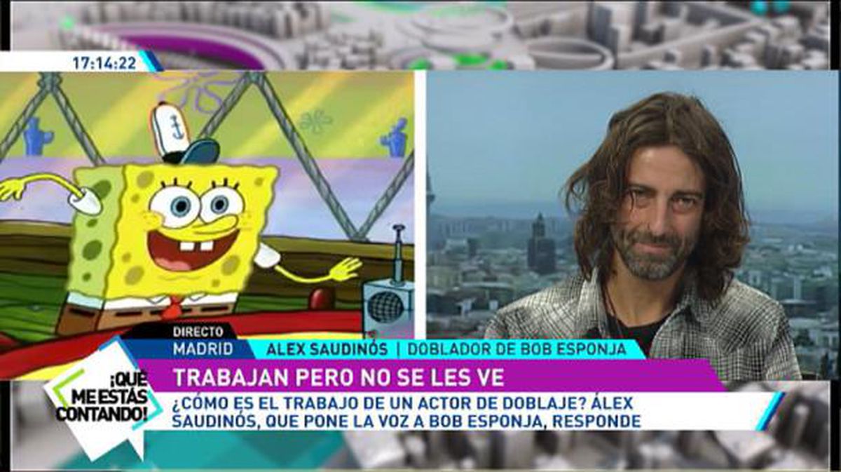 El doblador de Bob Esponja nos cuenta los detalles de la profesión