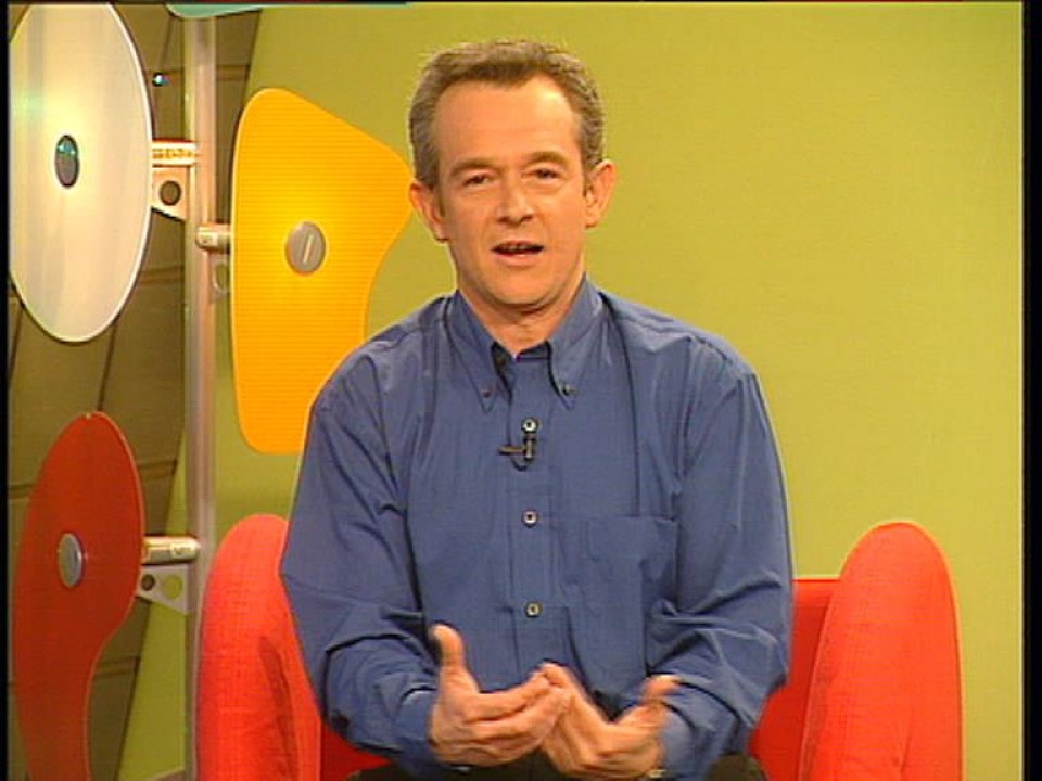 Txetxu Ugalde, 'Lo Que Faltaba' aurkezten. (Argazkia: EiTB)