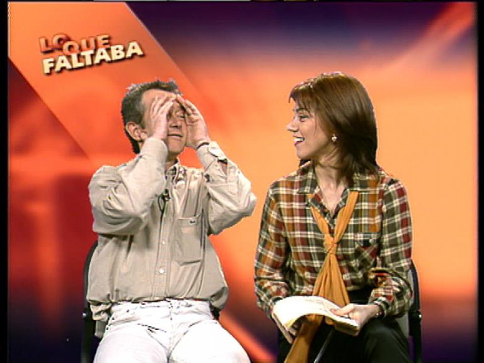 Txetxu Ugalde eta Yolanda Alzola, 'Lo Que Faltaba' aurkezten. (Argazkia: EiTB)