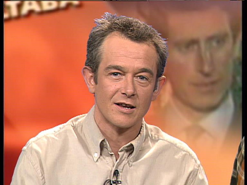 Txetxu Ugalde, 'Lo Que Faltaba' aurkezten. (Argazkia: EiTB)