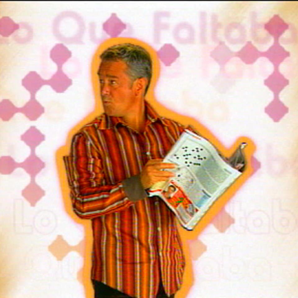 Txetxu Ugalde, 'Lo Que Faltaba' aurkezten zuen garaian. (Argazkia: EiTB)