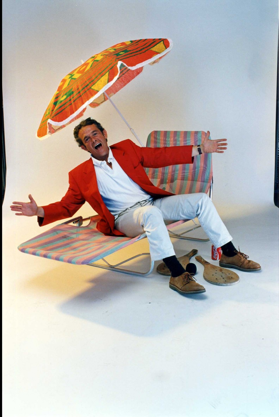 Txetxu Ugalde, Kirolak eta Albistegiak aurkezten zituenean. (Argazkia: EiTB)