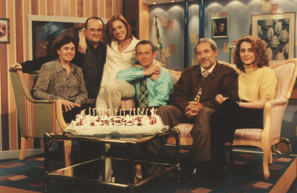 Txetxu Ugalde eta Yolanda Alzola, 'Lo Que Faltaba' aurkezten. (Argazkia: EiTB)