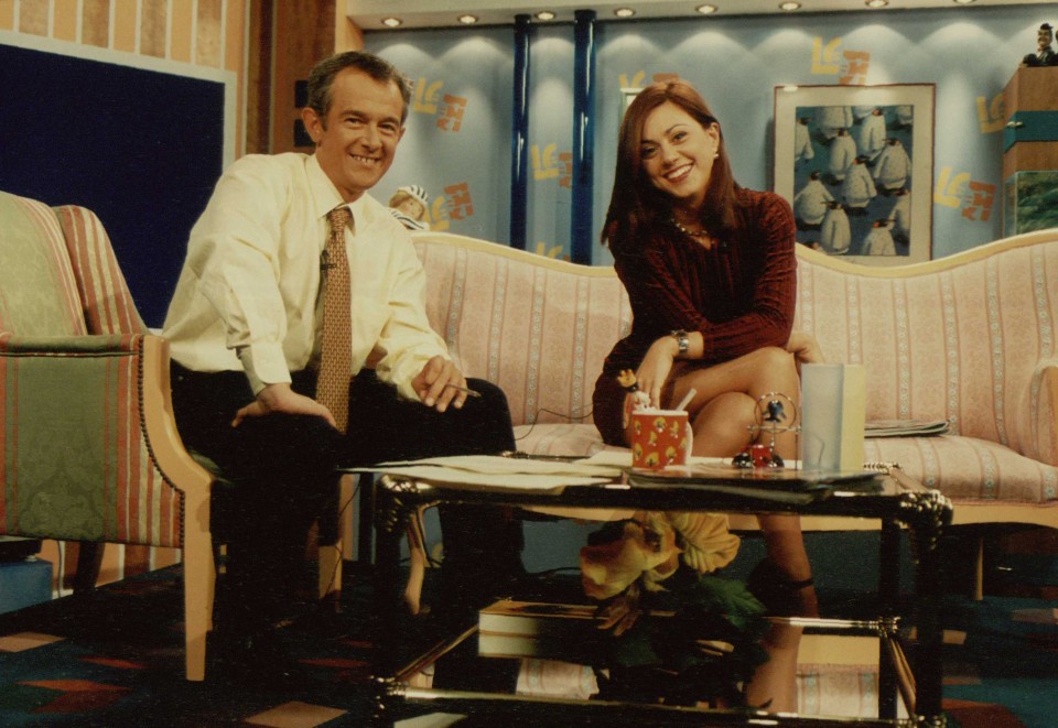 Txetxu Ugalde eta Yolanda Alzola, 'Lo Que Faltaba' aurkezten. (Argazkia: EiTB)