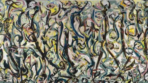 Jackson Pollock, "Murala". © The Pollock-Krasner Foundation, VEGAP, Bilbao, 2016.