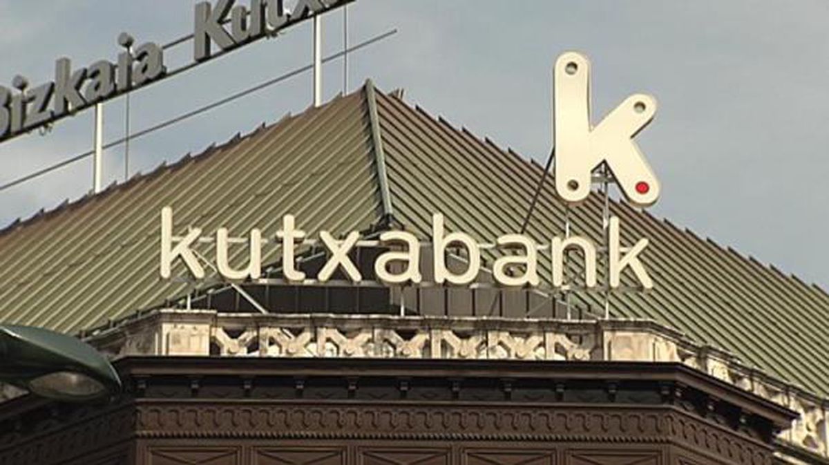Sede de Kutxabank. Imágen extraída de un vídeo de EITB
