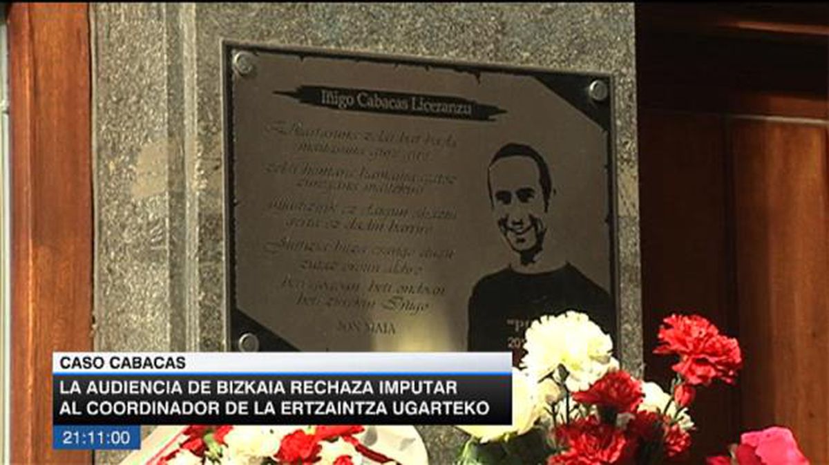 La Audiencia de Bizkaia no imputará a Ugarteko en el caso 'Cabacas'