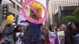 Protestak mundu osoan, Trumpen presidentetzaren aurka