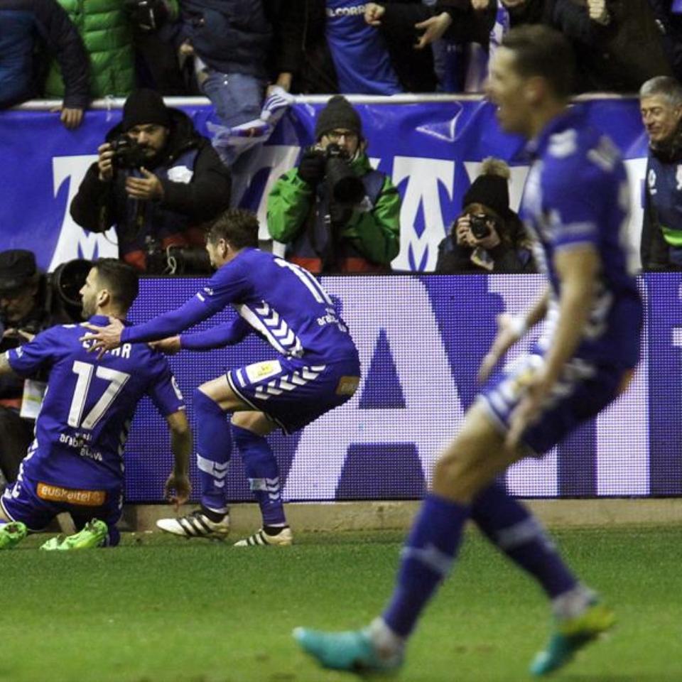 Alavesek Kopako finala jokatuko du. Argazkia: EFE.