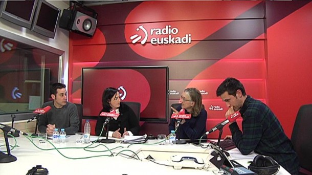 Imagen de la tertulia política de este sábado en Radio Euskadi. Foto: EiTB