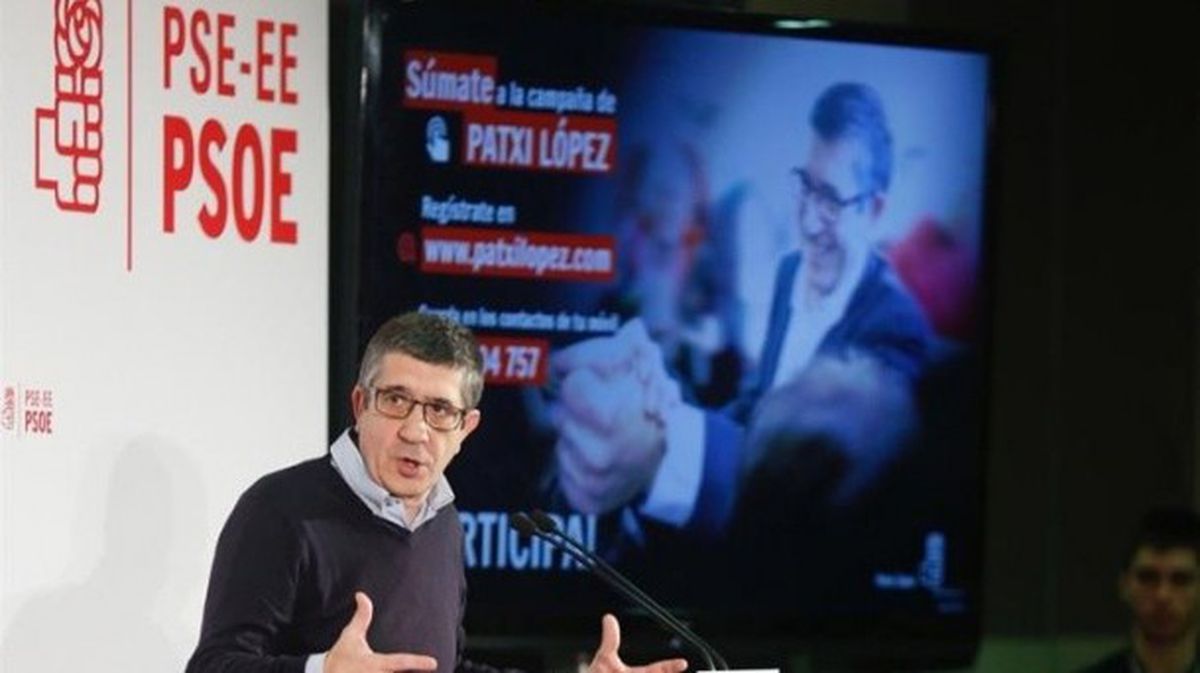 Patxi López, aspirante a secretario general del PSOE. EFE