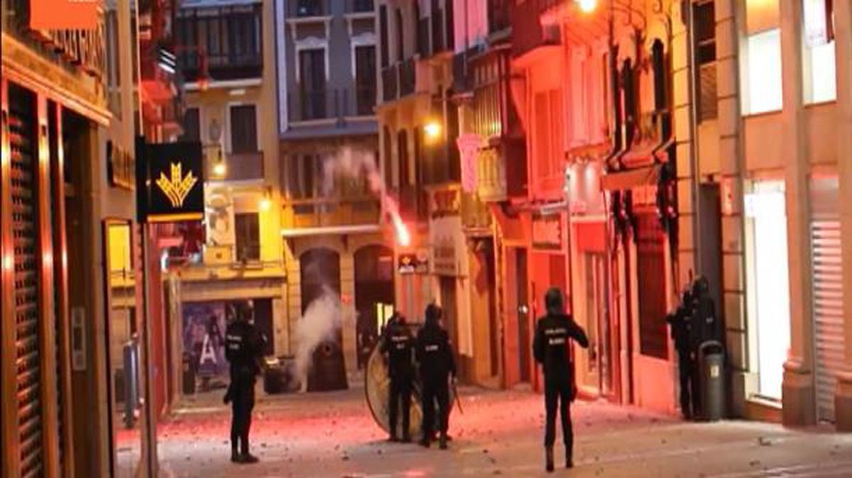 Audiencia de Navarra: Los disturbios de Pamplona no son terrorismo