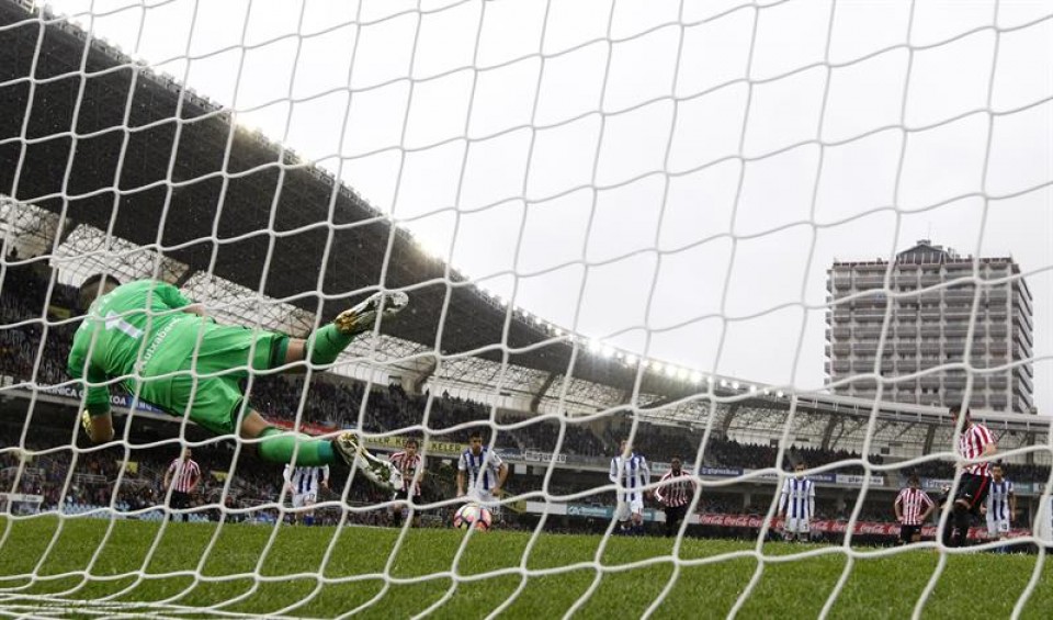 Ral Garciaren gola, penaltiz