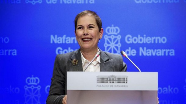 La presidenta del Gobierno de Navarra, Uxue Barkos. Imagen de archivo: EFE