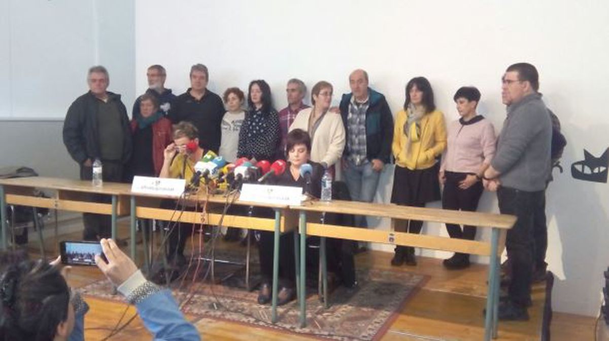 Los familiares piden la libertad de los tres encarcelados de Alsasua