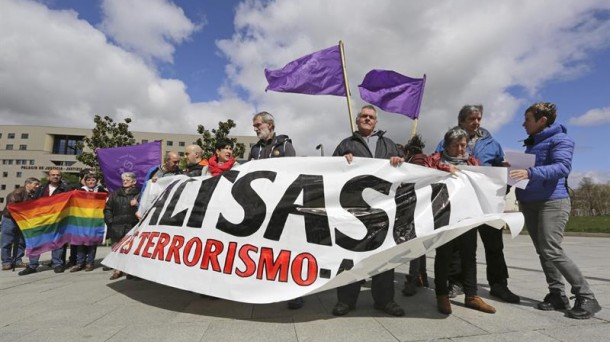 Una manifestación en favor de los detenidos en Alsasua. EFE