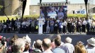 Acto en Baiona tras el desarme de ETA