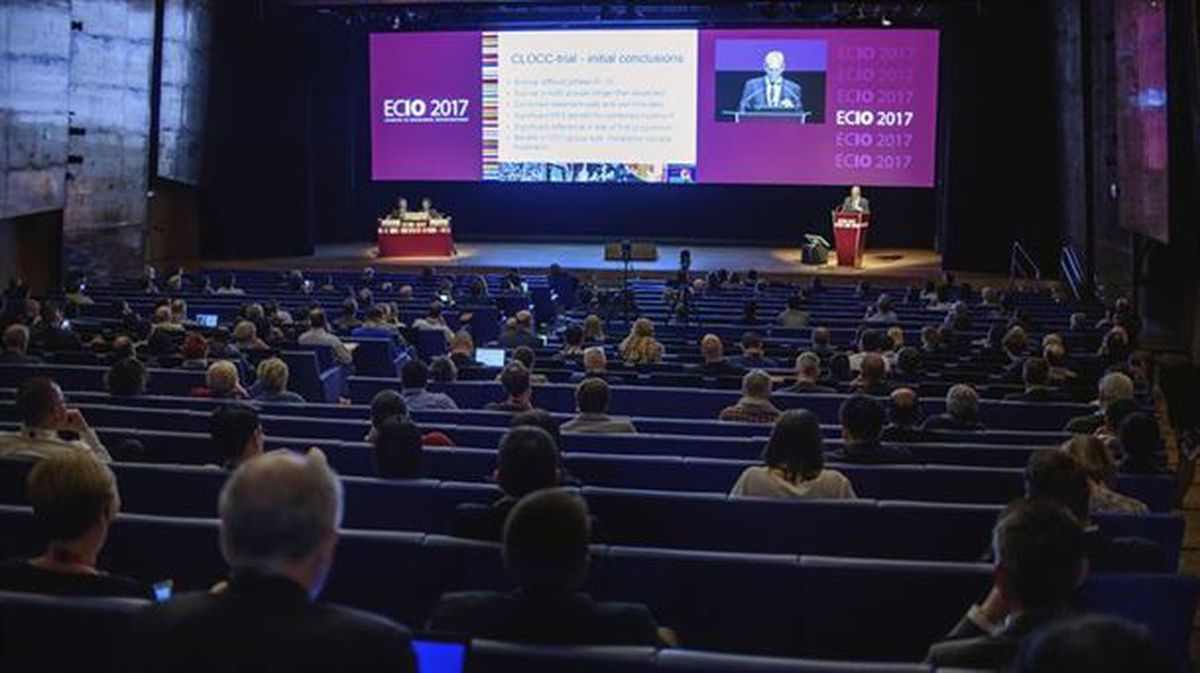 Conferencia europea de Oncología Intervencionsita. Foto: EFE