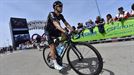 Mikel Landa, en la 1ª etapa