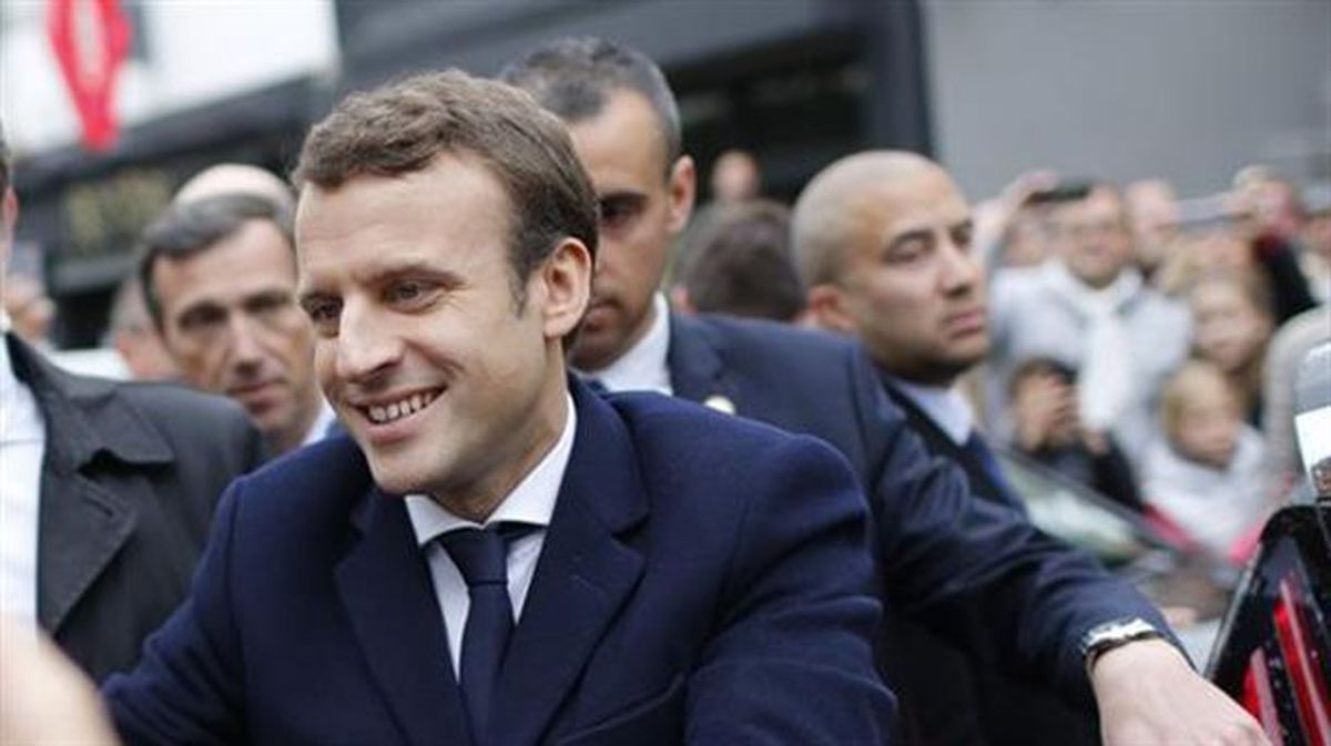 Emmanuel Macron Frantziako presidente berria. EFE