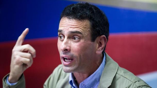 Capriles MUDren ordezkaria. Argazkia: Efe