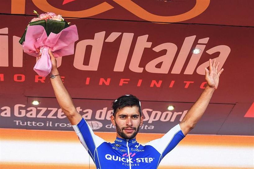 Fernando Gaviria, bosgarre etapako irabazlea